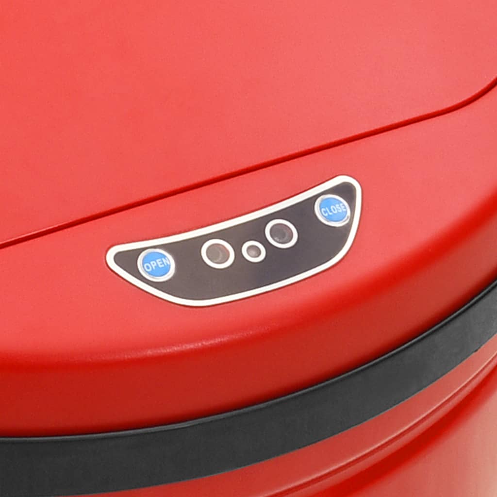 Roskakori automaattisella anturilla punainen hiiliteräs 40 l - Sisustajankoti.fi