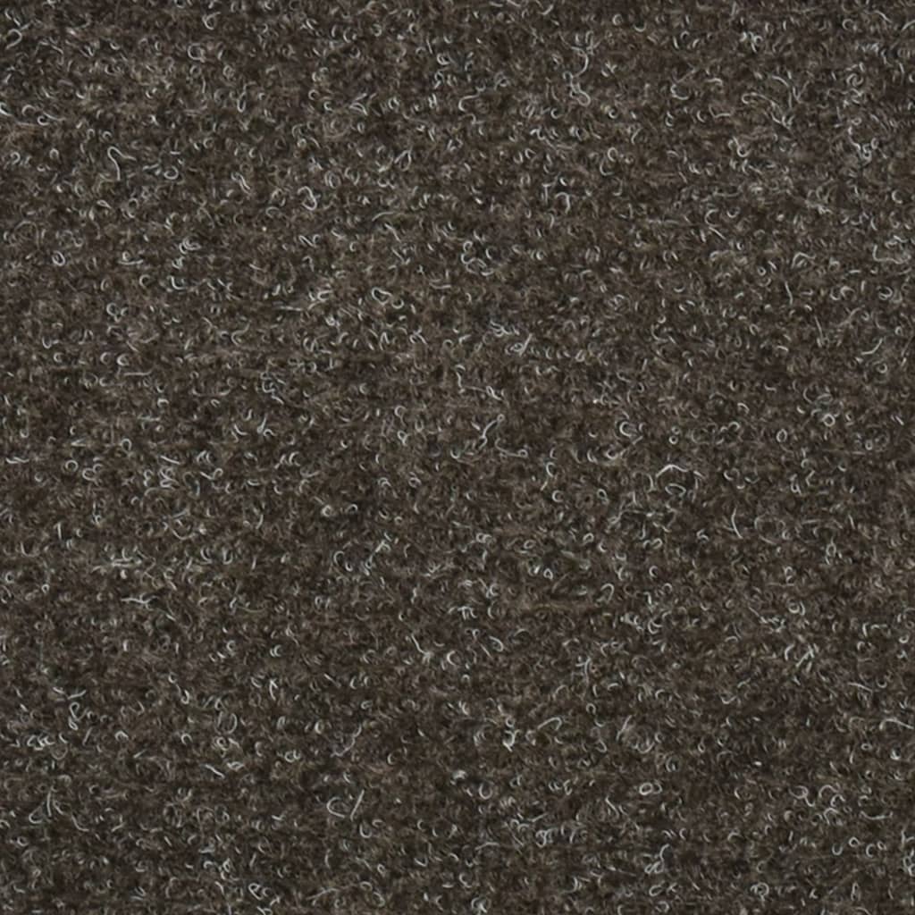 Itsekiinnittyvät porrasmatot 15 kpl vaaleanruskea 65x21x4 cm - Sisustajankoti.fi