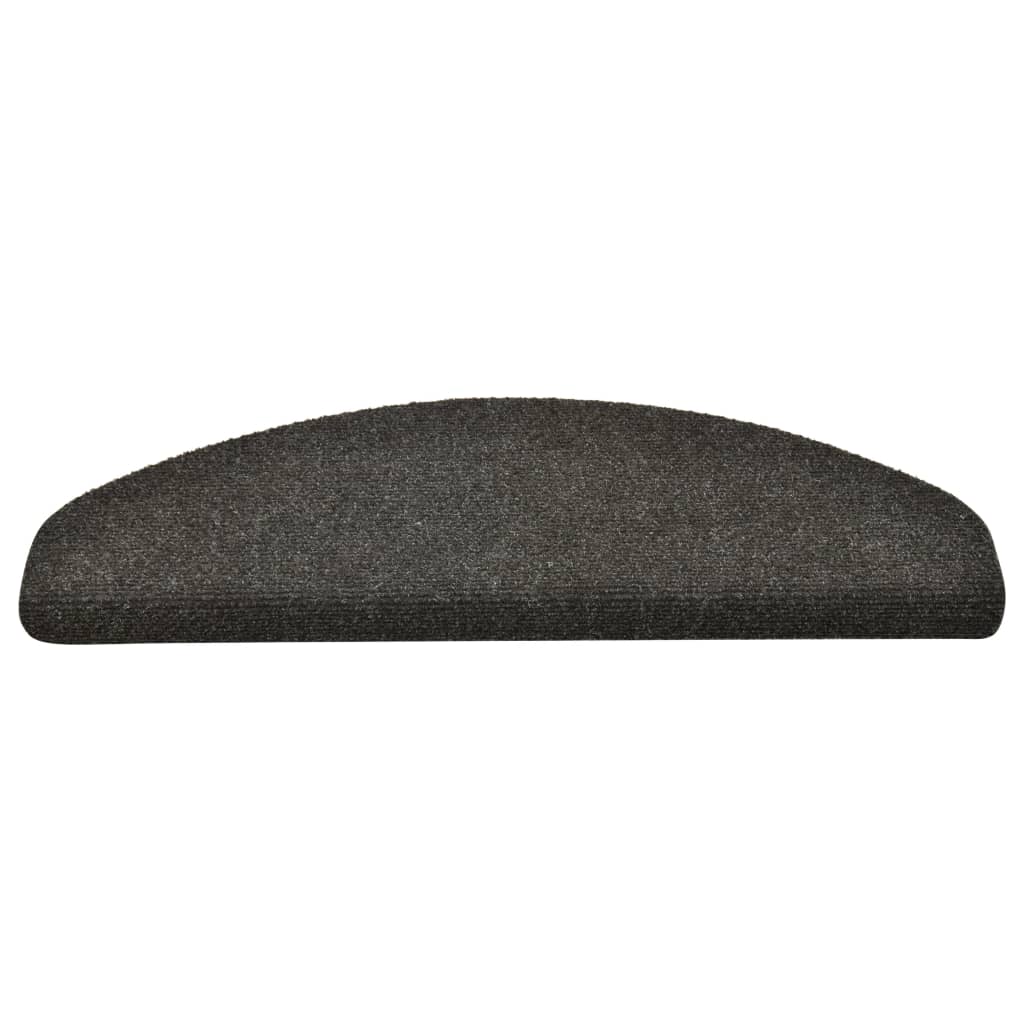 Itsekiinnittyvät porrasmatot 15 kpl vaaleanruskea 65x21x4 cm - Sisustajankoti.fi