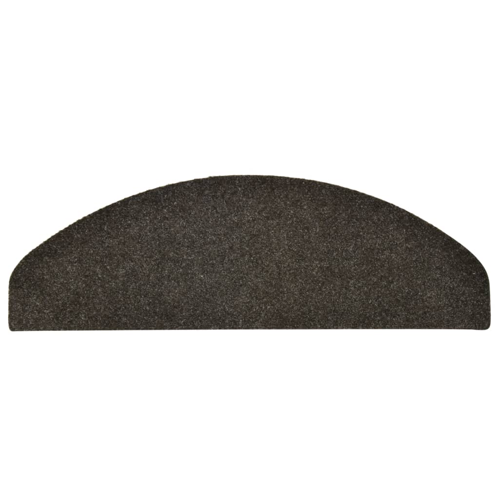 Itsekiinnittyvät porrasmatot 15 kpl vaaleanruskea 65x21x4 cm - Sisustajankoti.fi