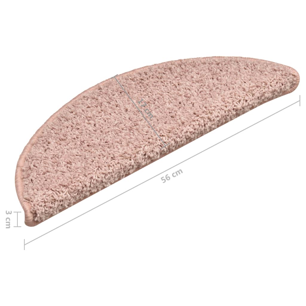 Porrasmatot 15 kpl vaalea pinkki 56x17x3 cm - Sisustajankoti.fi