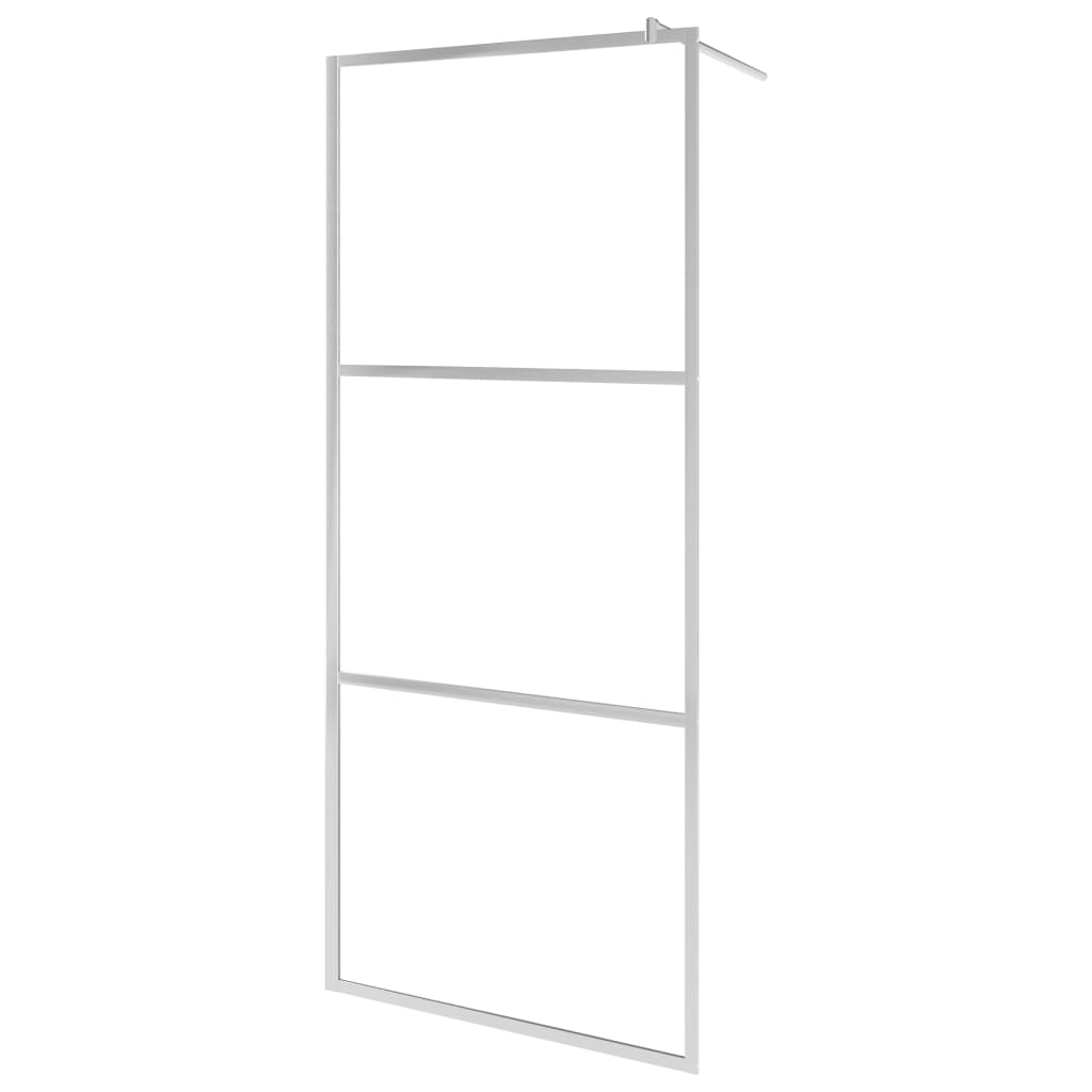 Walk-in suihkun seinäke kirkas ESG-lasi 90x195 cm - Sisustajankoti.fi