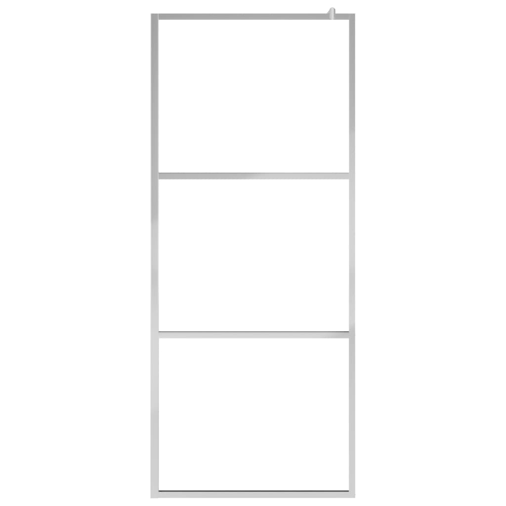 Walk-in suihkun seinäke kirkas ESG-lasi 90x195 cm - Sisustajankoti.fi