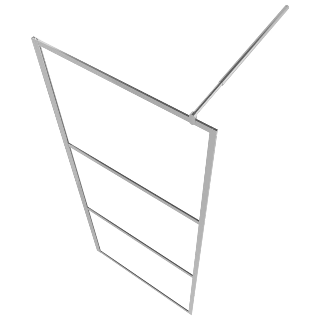 Walk-in suihkun seinäke kirkas ESG-lasi 90x195 cm - Sisustajankoti.fi