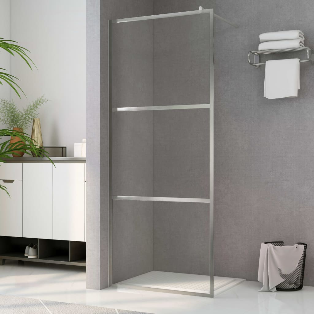 Walk-in suihkun seinäke kirkas ESG-lasi 115x195 cm - Sisustajankoti.fi