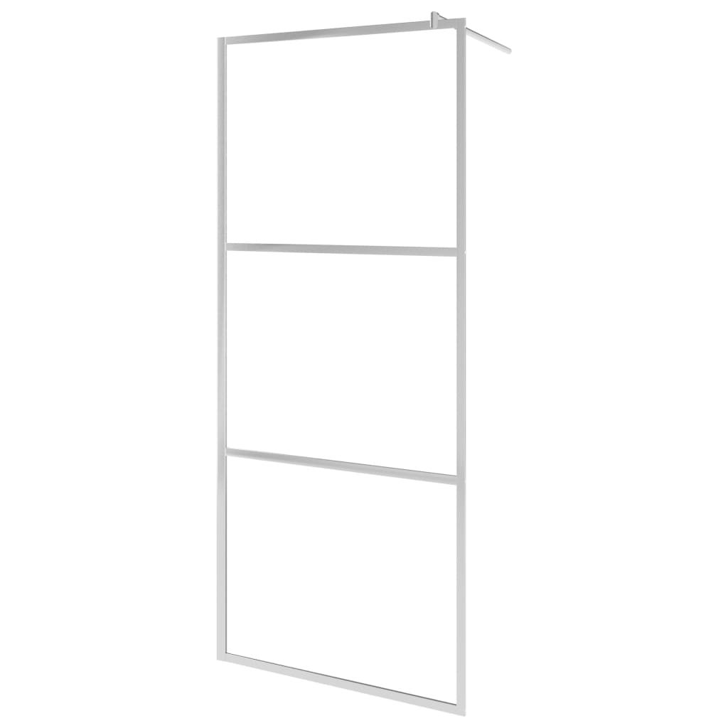 Walk-in suihkun seinäke kirkas ESG-lasi 140x195 cm - Sisustajankoti.fi