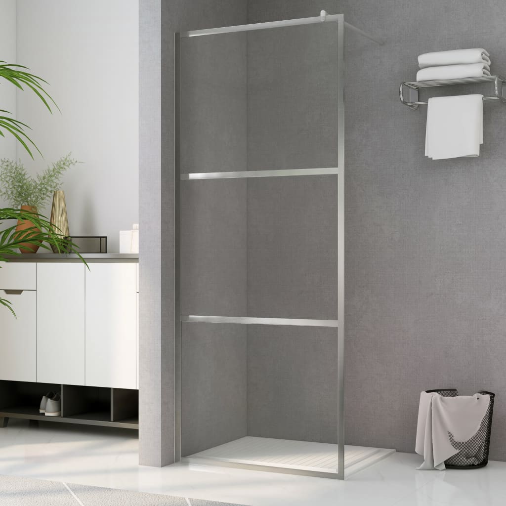 Walk-in suihkun seinäke kirkas ESG-lasi 140x195 cm - Sisustajankoti.fi