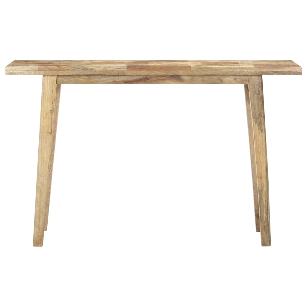 Konsolipöytä 120x35x75 cm karkea mangopuu - Sisustajankoti.fi