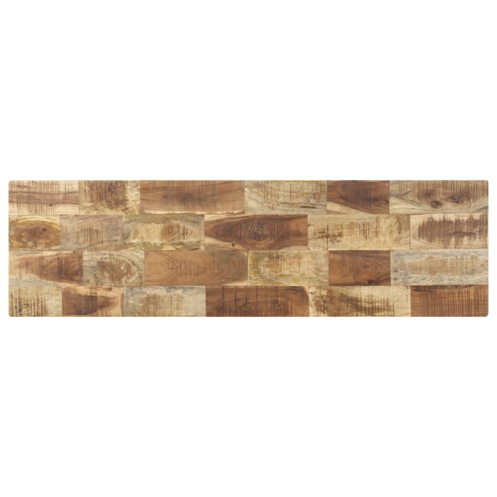 Konsolipöytä 120x35x75 cm karkea mangopuu - Sisustajankoti.fi