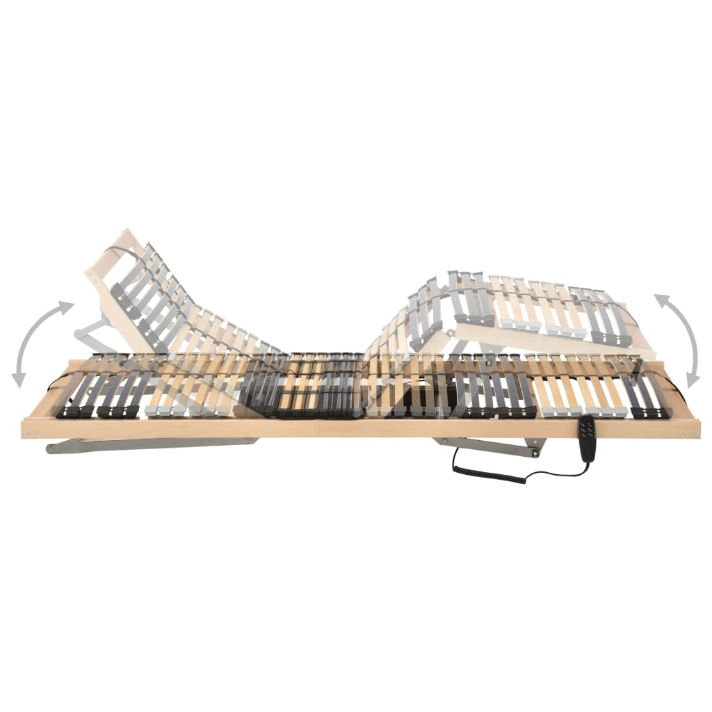 Sähkökäyttöinen sälepohja 42 sälettä 7 vyöhykettä 70x200 cm - Sisustajankoti.fi