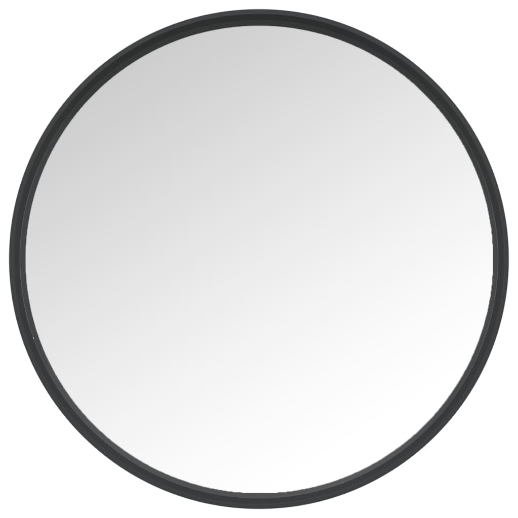Seinäpeili 30 cm musta - Sisustajankoti.fi