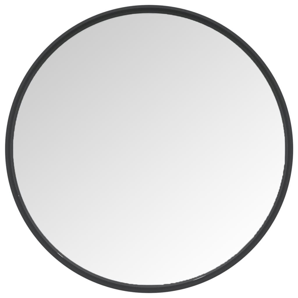 Seinäpeili 40 cm musta - Sisustajankoti.fi