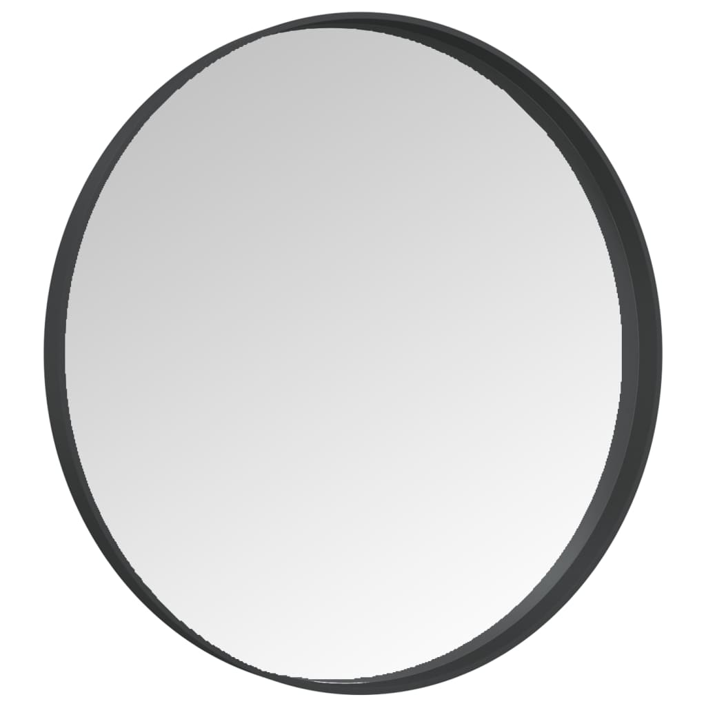 Seinäpeili 50 cm musta - Sisustajankoti.fi