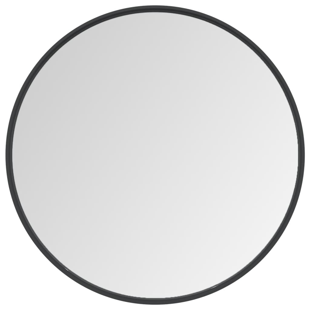 Seinäpeili 60 cm musta - Sisustajankoti.fi