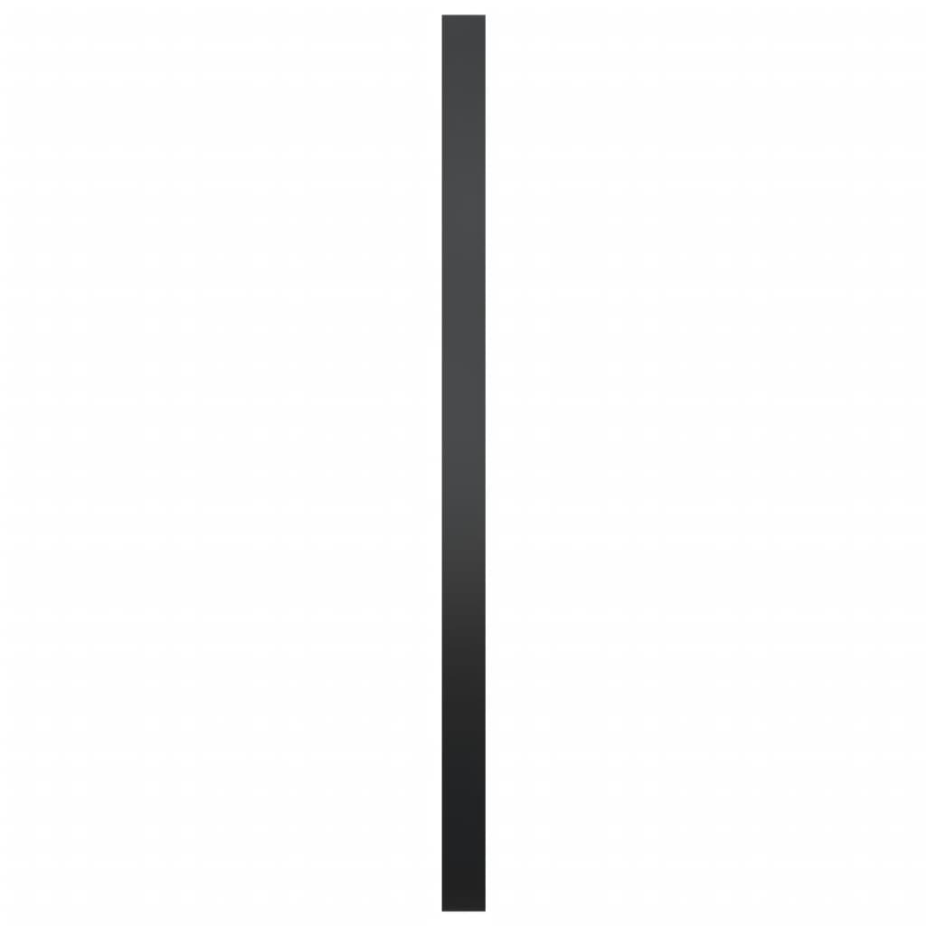 Seinäpeili 60 cm musta - Sisustajankoti.fi