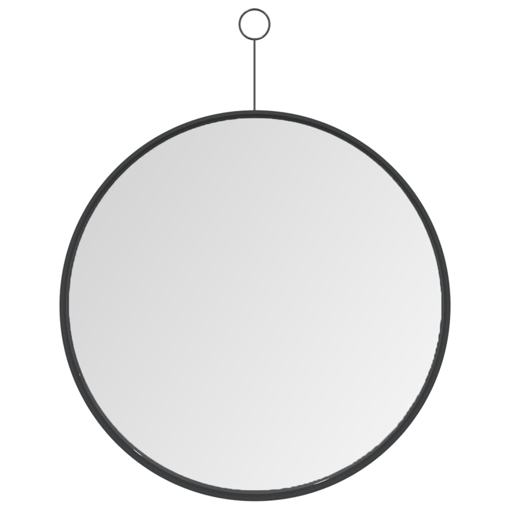 Riippuva peili koukulla 40 cm musta - Sisustajankoti.fi