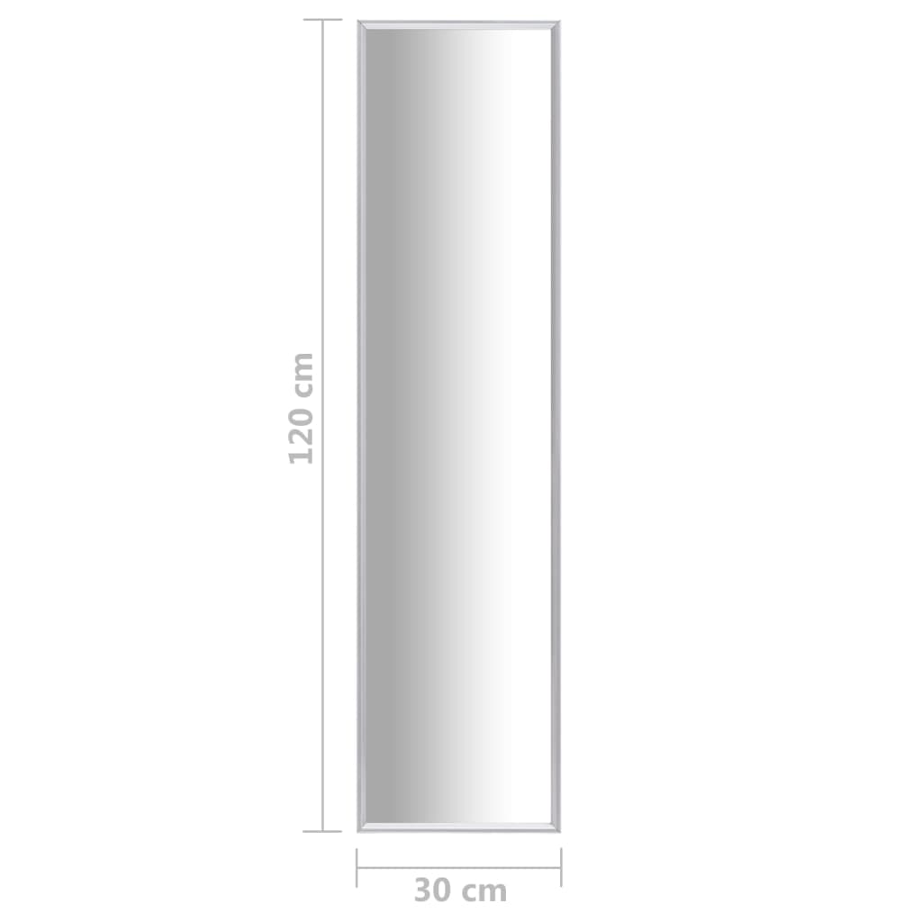 Peili hopea 120x30 cm - Sisustajankoti.fi