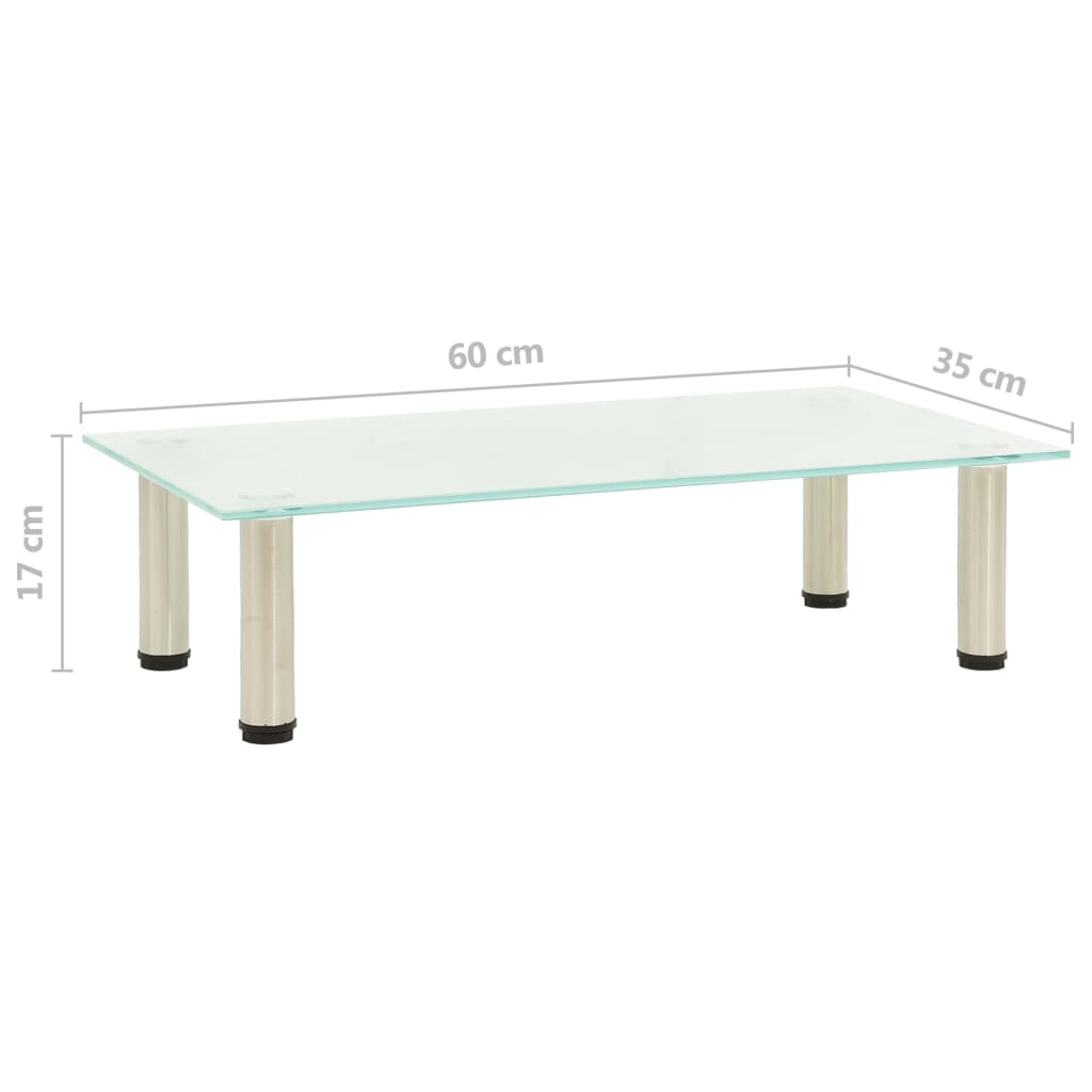 TV-taso himmeä 60x35x17 cm karkaistu lasi - Sisustajankoti.fi