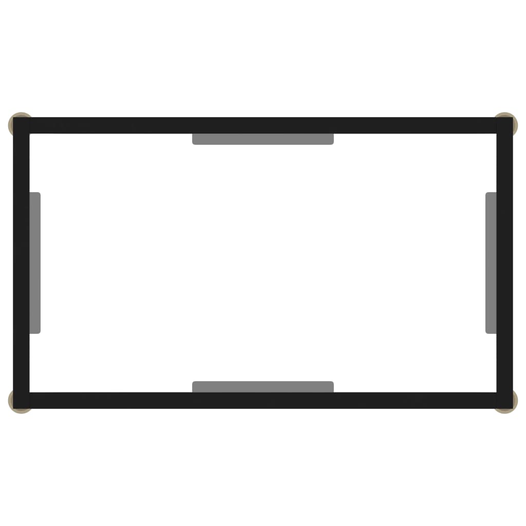 Konsolipöytä läpinäkyvä 60x35x75 cm karkaistu lasi - Sisustajankoti.fi