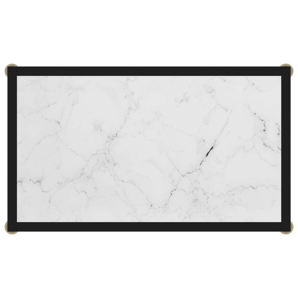 Konsolipöytä valkoinen 60x35x75 cm karkaistu lasi - Sisustajankoti.fi