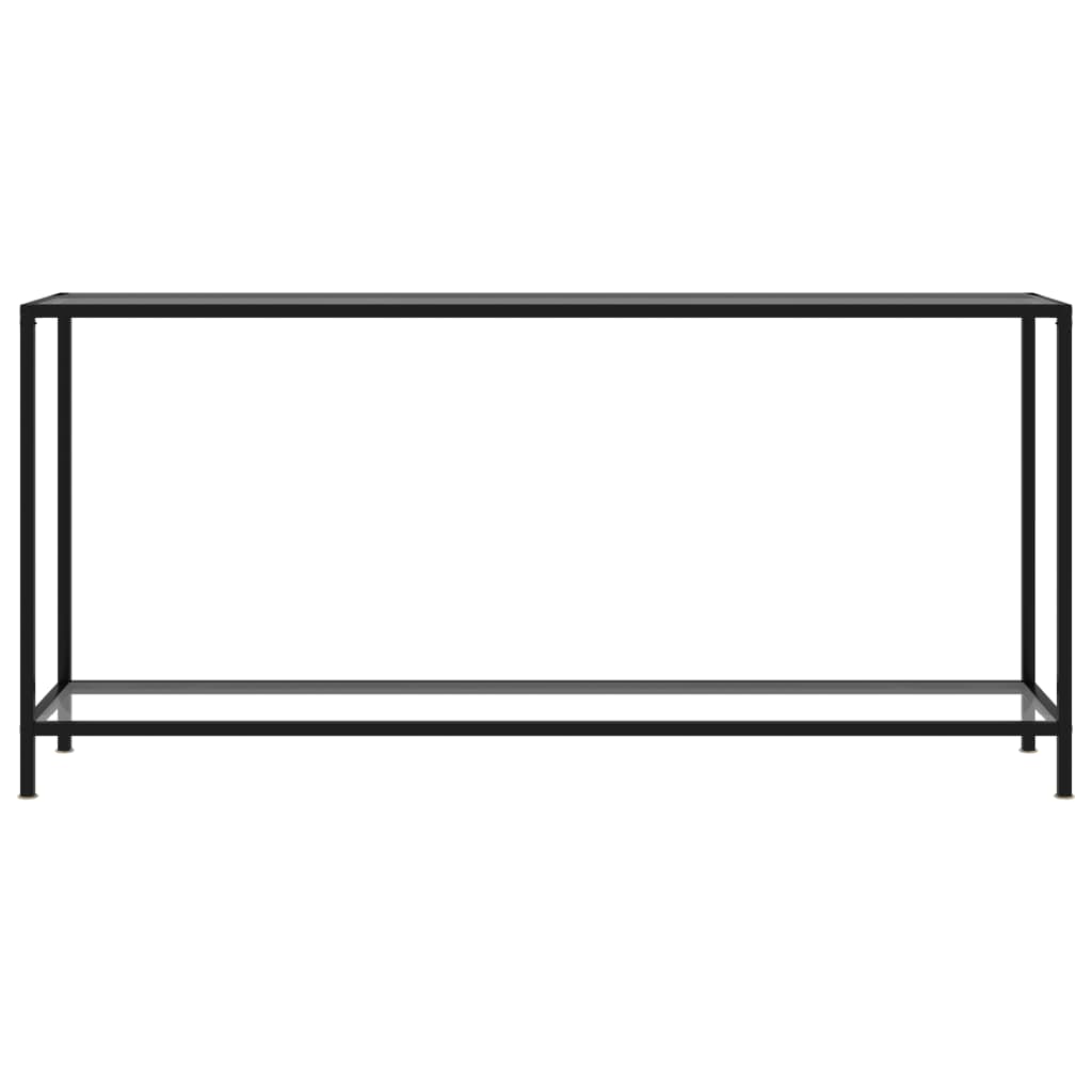 Konsolipöytä läpinäkyvä 160x35x75 cm karkaistu lasi - Sisustajankoti.fi