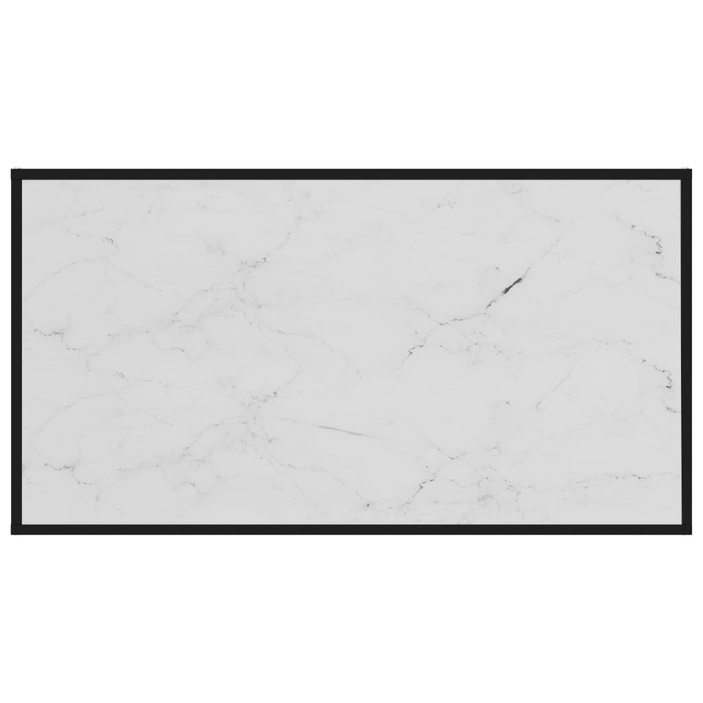Sohvapöytä valkoinen 120x60x35 cm karkaistu lasi - Sisustajankoti.fi