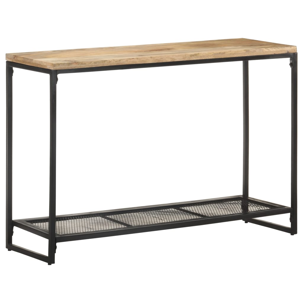 Konsolipöytä 110x35x75 cm täysi mangopuu - Sisustajankoti.fi