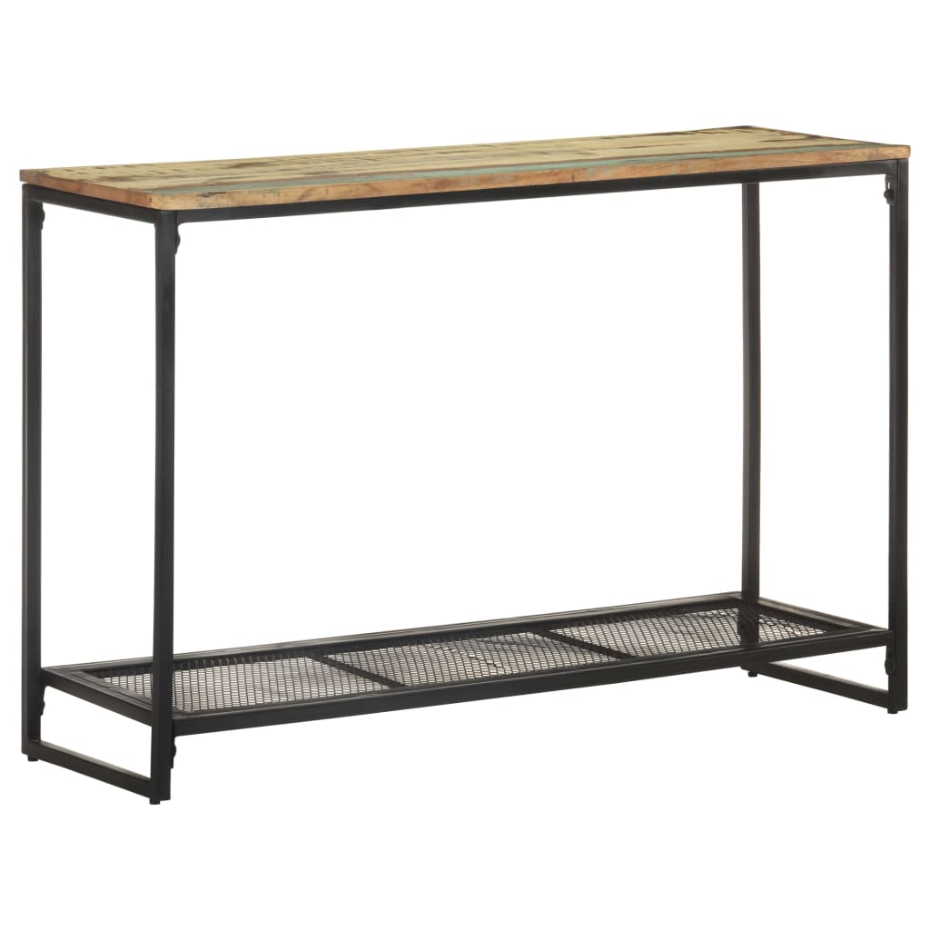 Konsolipöytä 110x35x75 cm kierrätetty täyspuu - Sisustajankoti.fi