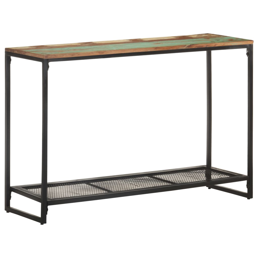Konsolipöytä 110x35x75 cm kierrätetty täyspuu - Sisustajankoti.fi