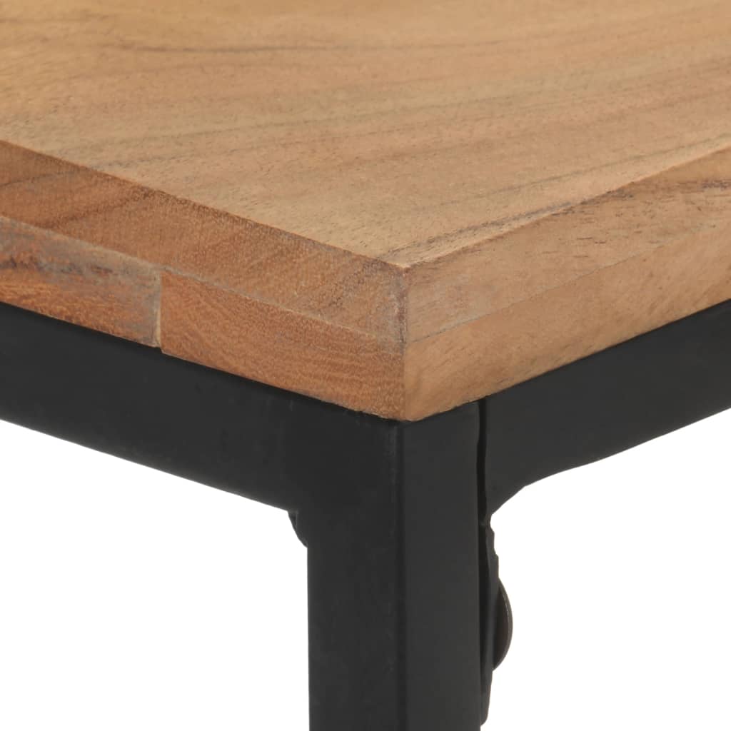 Konsolipöytä 110x35x75 cm täysi akaasiapuu - Sisustajankoti.fi
