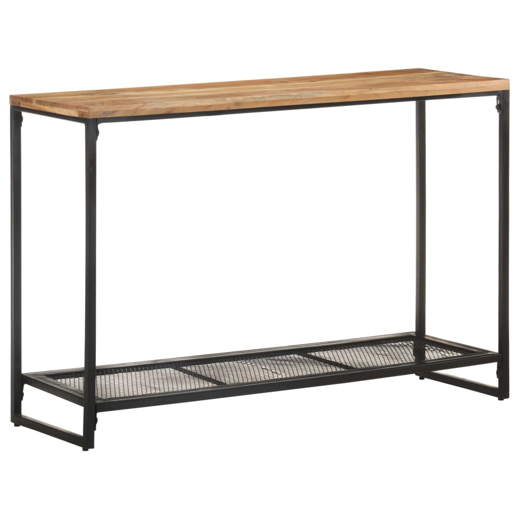 Konsolipöytä 110x35x75 cm täysi akaasiapuu - Sisustajankoti.fi