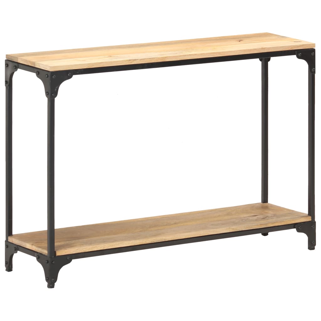 Konsolipöytä 110x30x75 cm täysi mangopuu - Sisustajankoti.fi