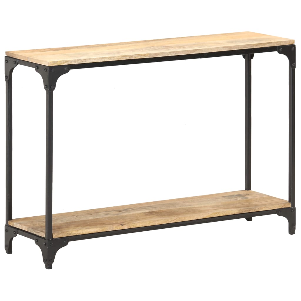 Konsolipöytä 110x30x75 cm täysi mangopuu - Sisustajankoti.fi