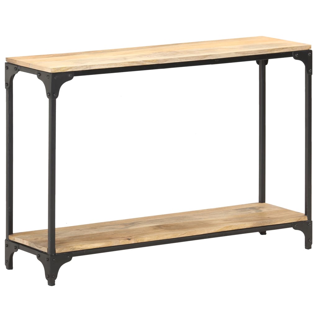 Konsolipöytä 110x30x75 cm täysi mangopuu - Sisustajankoti.fi