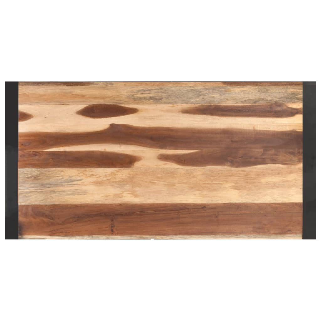 Sohvapöytä 120x60x40 cm täysi seesamviimeistelty puu - Sisustajankoti.fi