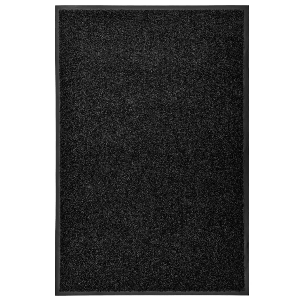 Ovimatto pestävä musta 60x90 cm - Sisustajankoti.fi