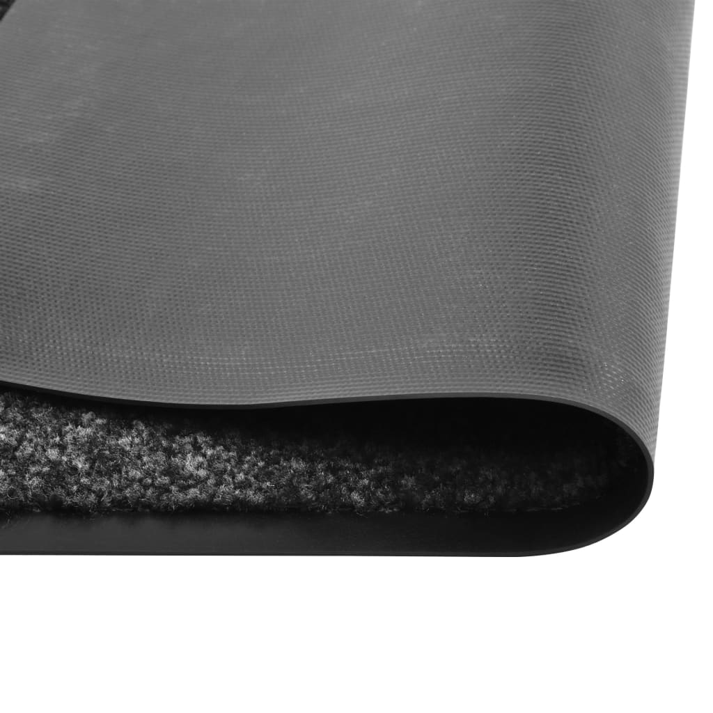 Ovimatto pestävä musta 60x90 cm - Sisustajankoti.fi