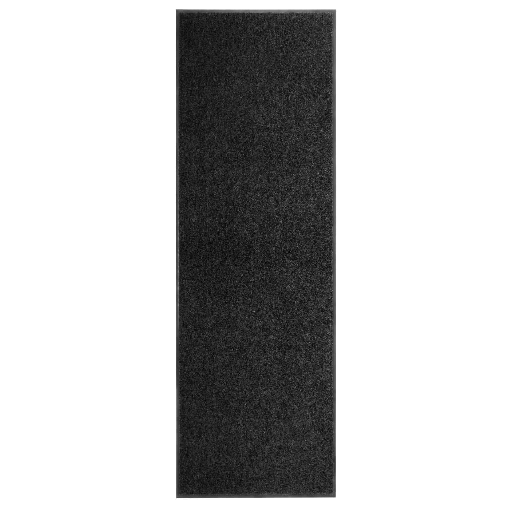 Ovimatto pestävä musta 60x180 cm - Sisustajankoti.fi