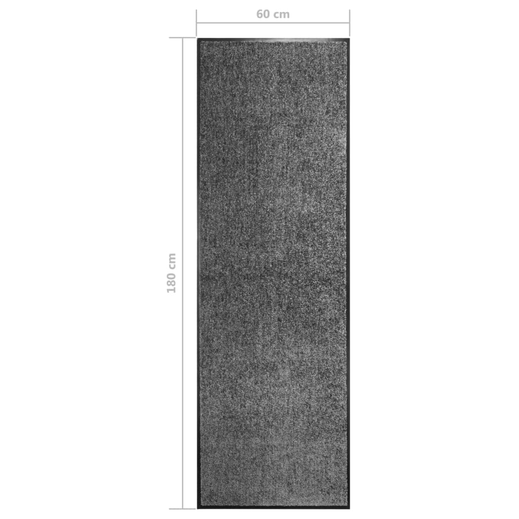 Ovimatto pestävä antrasiitti 60x180 cm - Sisustajankoti.fi