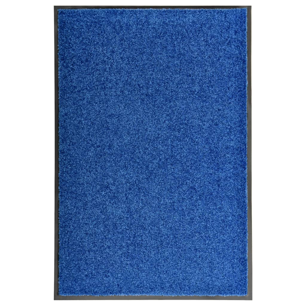 Ovimatto pestävä sininen 60x90 cm - Sisustajankoti.fi