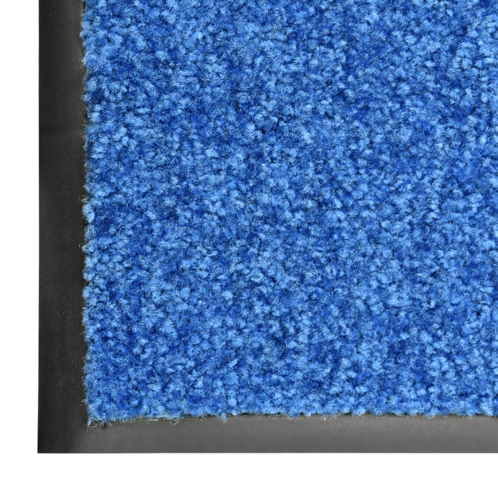 Ovimatto pestävä sininen 60x90 cm - Sisustajankoti.fi