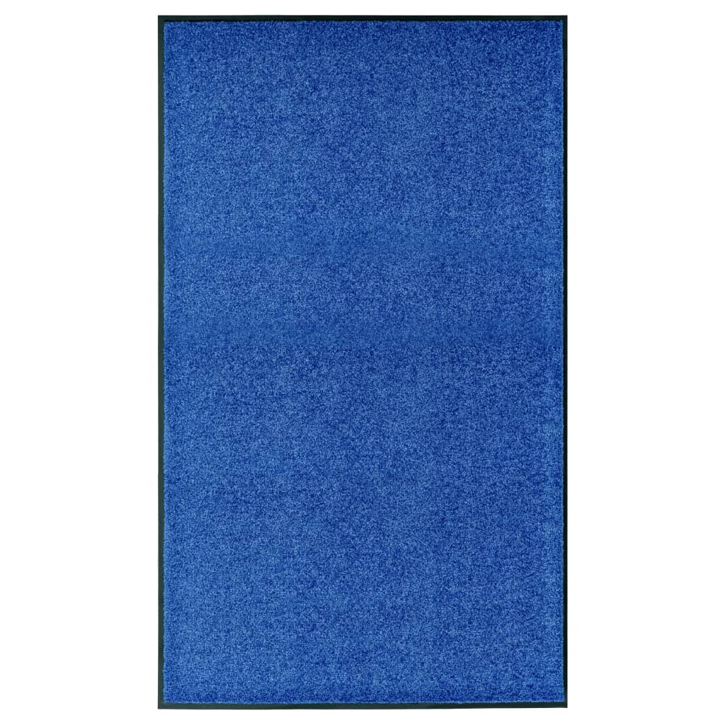 Ovimatto pestävä sininen 90x150 cm - Sisustajankoti.fi
