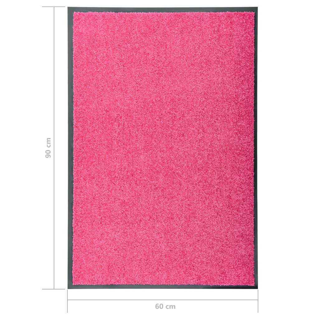Ovimatto pestävä pinkki 60x90 cm - Sisustajankoti.fi