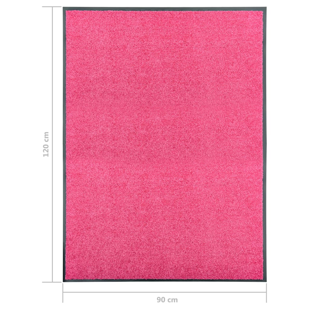 Ovimatto pestävä pinkki 90x120 cm - Sisustajankoti.fi