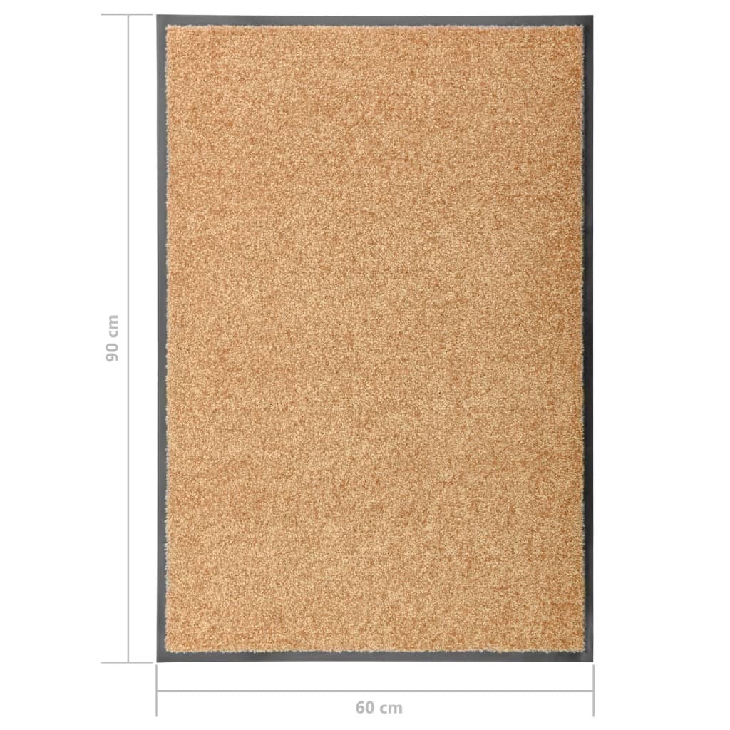 Ovimatto pestävä kerma 60x90 cm - Sisustajankoti.fi