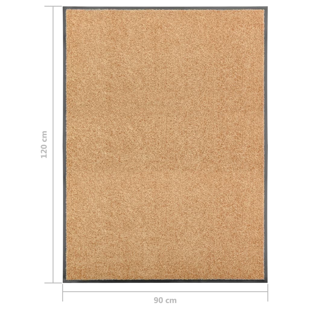 Ovimatto pestävä kerma 90x120 cm - Sisustajankoti.fi