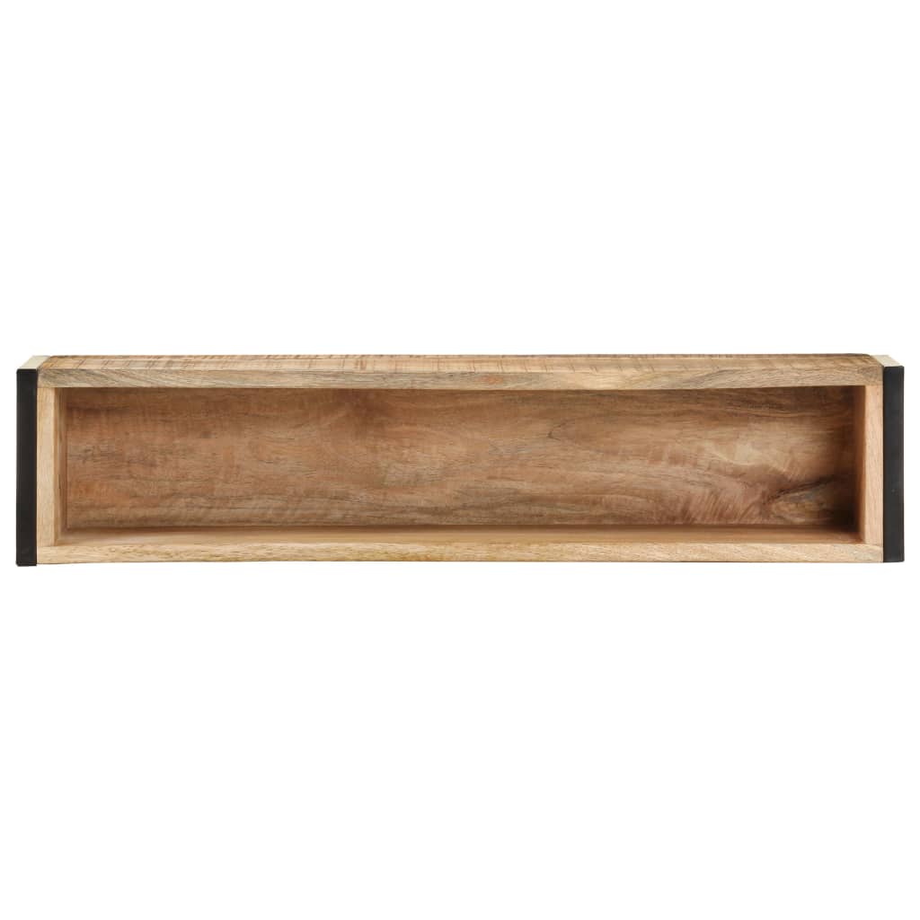 Kukkalaatikko 90x20x68 cm karkea mangopuu - Sisustajankoti.fi