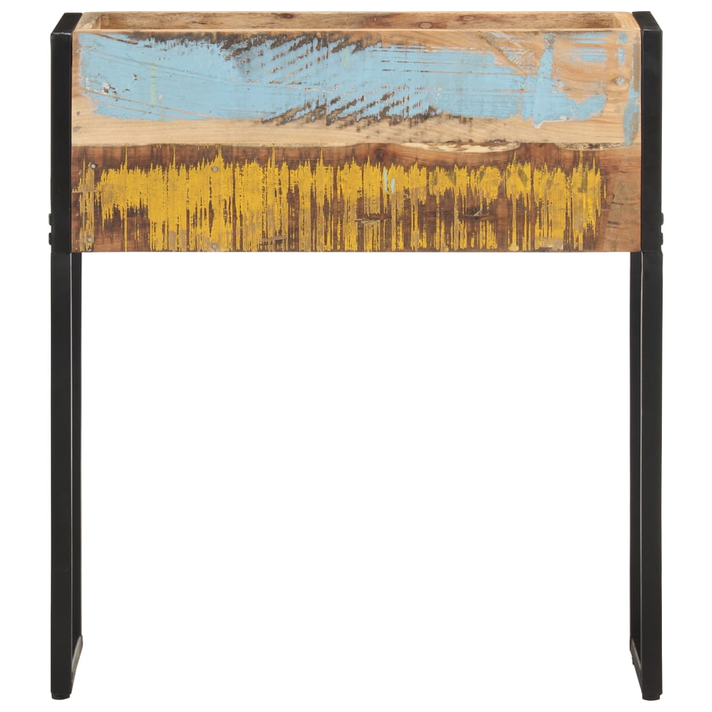 Kukkalaatikko 60x20x68 cm kierrätetty täyspuu - Sisustajankoti.fi
