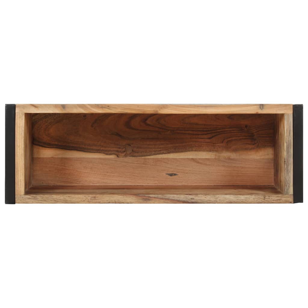 Kukkalaatikko 60x20x68 cm kierrätetty täyspuu - Sisustajankoti.fi