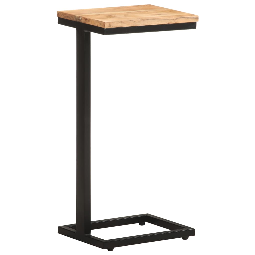 Sivupöydät 2 kpl 31,5x24,5x64,5 cm täysi akaasiapuu - Sisustajankoti.fi